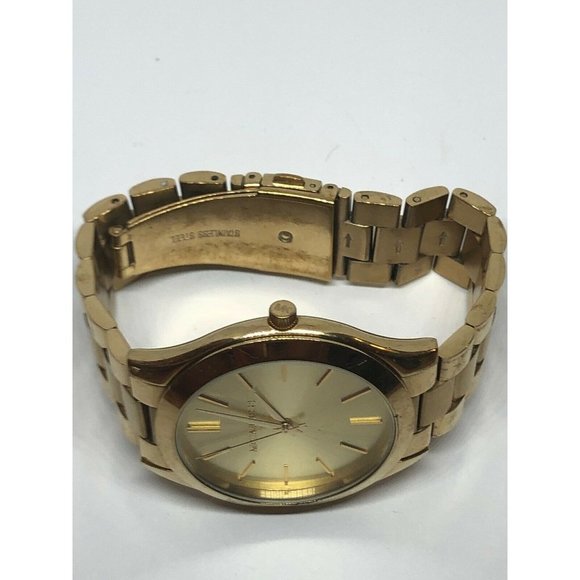 MICHAEL KORS MK3179 Women Gold Stainless Steel Ana main image 7